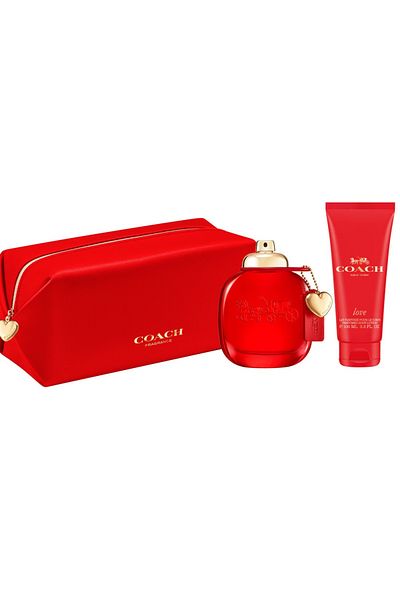 Coach Love Eau de Parfum Set Cadou Femei-Apa de Parfum 90 ml + Lotiune Corp Parfumata 100 ml +Trusa