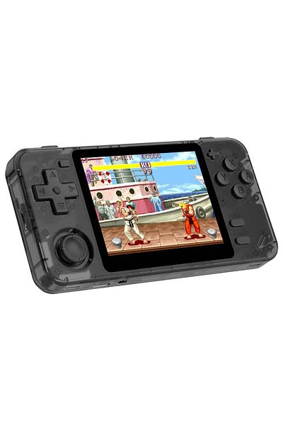 porodo Gaming Retro Arcade Gaming Console with 3.5" Display and 5000+ Built-In Games / Quad-Core / Immersiv