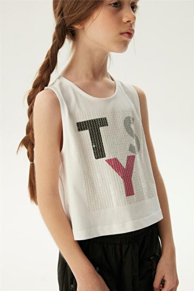 Tyess Girl White Undershirt