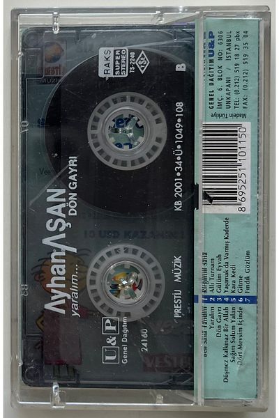 Plakevi İzmir Ayhan Aşan Let's Break Don'T Turn Non-Cassette (Original Period Edition Cassette)