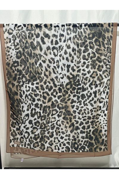 Shawl Passion Leopard Pattern Cotton Poly Shal