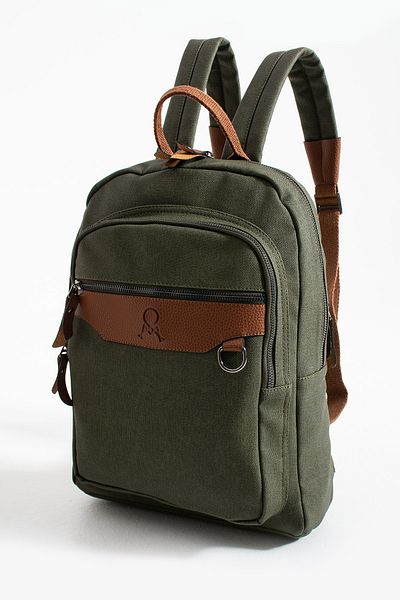 KASVA DERİ Canvas Fabric Backpack Business Bag 1St Class Quality Fabric Bag