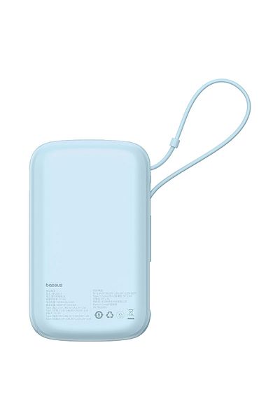 Baseus Baterie externă 10000mAh Qpow Pro+ 22.5W USB-C - albastră
