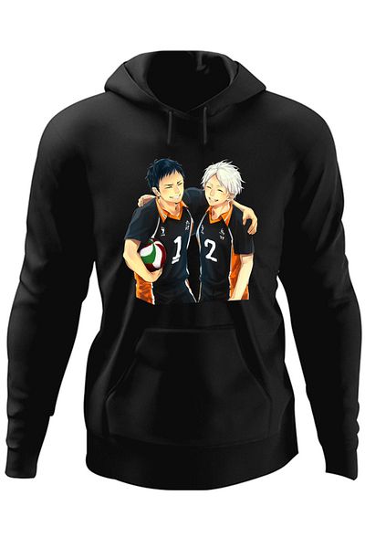 OEM Hanorac barbati Haikyuu Echipa Volei Kageyama Hinata Haikyu!!