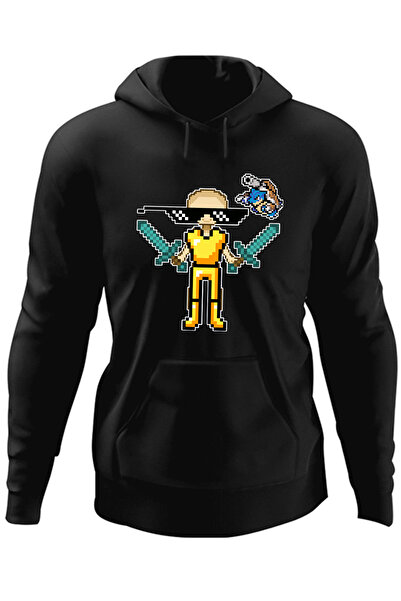 OEM Hanorac barbati ThugLife Minecraft Gold Skin