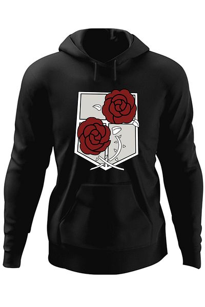 OEM Hanorac barbati Attack on Titan Garrison Crest Anime Manga