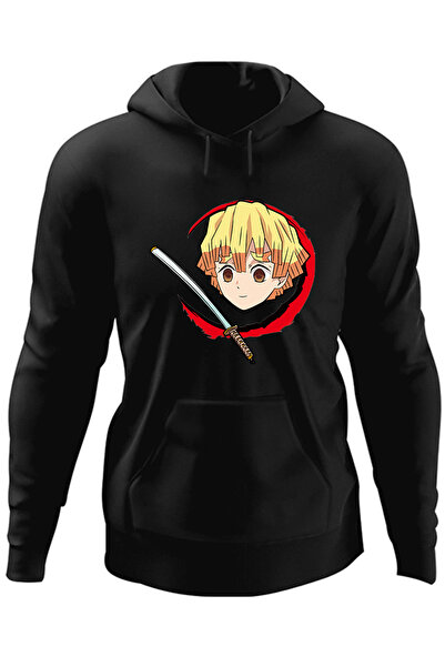 OEM Hanorac barbati Demon Slayer Zenitsu Agatsuma Bebe Karate