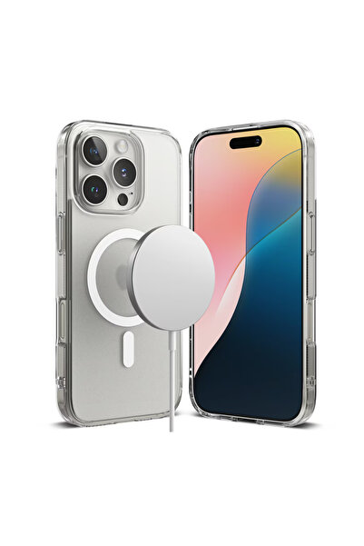 AİRDROP Husa Protectie pentru iPhone 16 Pro Max, AIR Protect, Q85, Matte Tran...