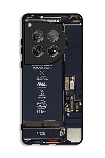 Tolwak OnePlus 12 Protective Case Cover Phone Circuit Pattern