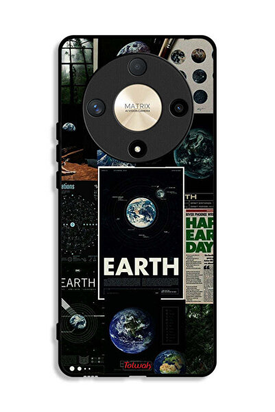 Tolwak Honor X9b Protective Case Cover Earth