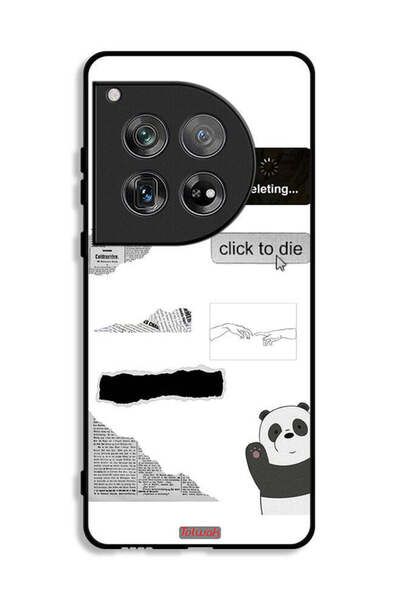 Tolwak غطاء حماية لهاتف OnePlus 12 بتصميم باندا