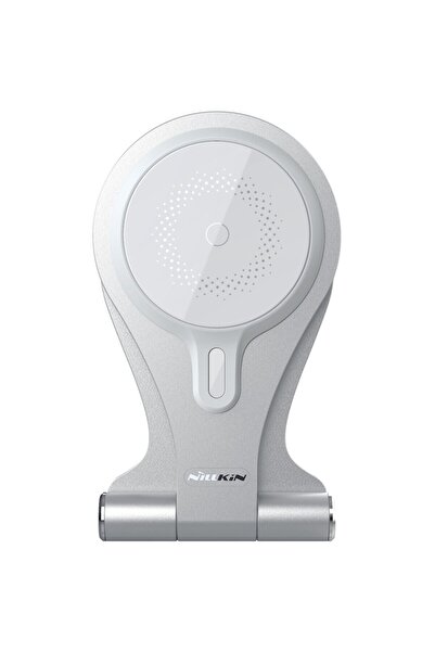 Nillkin Stand cu încărcător wireless MagSafe 15W argintiu (NKT11)