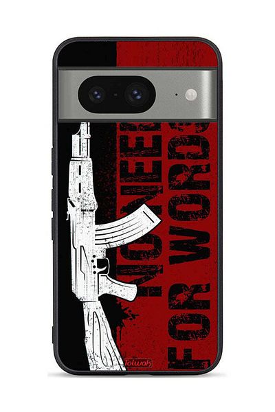 Tolwak غطاء حماية لجهاز Google Pixel 8 لا داعي للكلمات