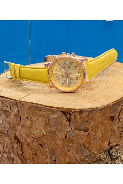 JOJO KIDS Women'S, Men'S, Teenage and Children's Wristwatch, Leather Strap Watch, Elegant Quartz Watch Combo