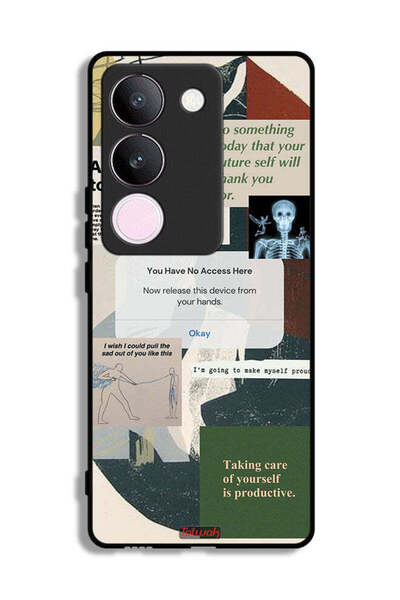 Tolwak vivo V29 Protective Case Cover Allow Yourself To Grow