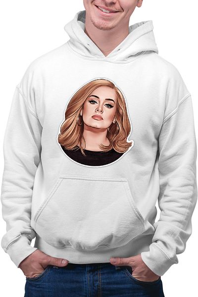OEM Men's Hoodie Adele Beautiful Singer Artist Award Concert Album