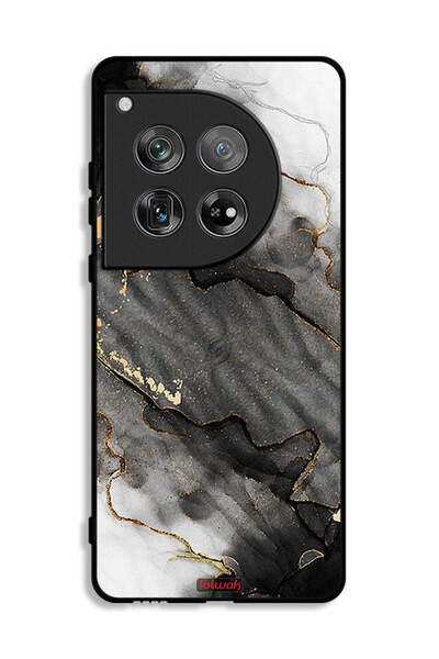 Tolwak غطاء حماية لهاتف OnePlus 12 من الرخام اللامع