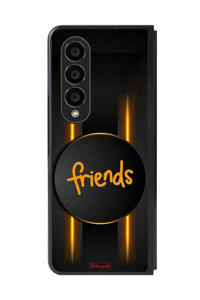 Tolwak غطاء حماية لهاتف Samsung Galaxy Z Fold 4 - أصدقاء