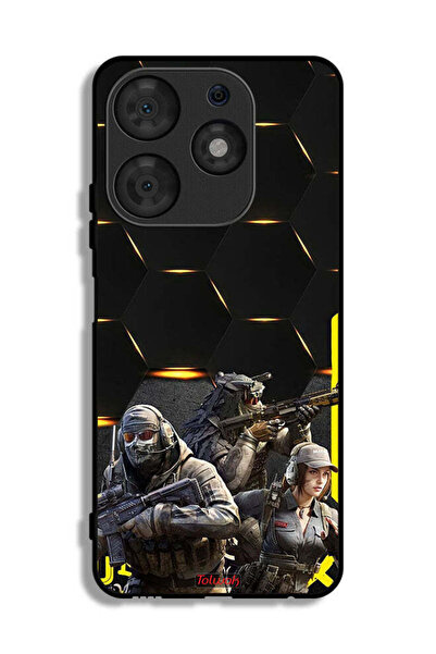 Tolwak غطاء حماية لهاتف Tecno Spark 10 Pro بخلفية Cyberpunk