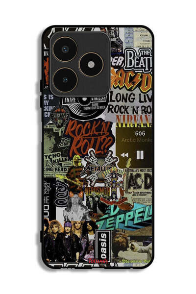 Tolwak غطاء حماية Realme C53، تحيا موسيقى الروك أند رول