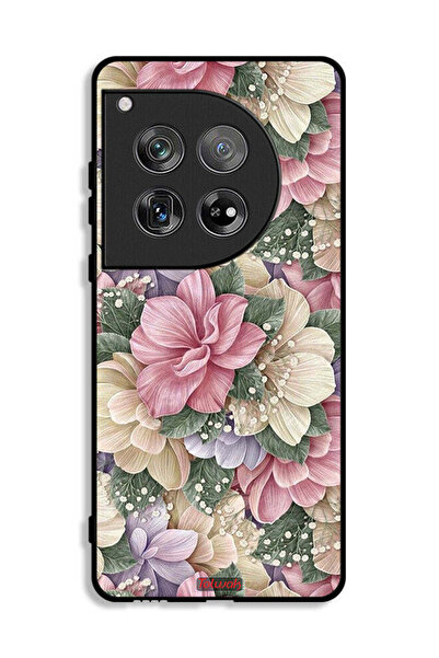 Tolwak غطاء حماية لهاتف OnePlus 12 عالي الجودة مزين بالزهور