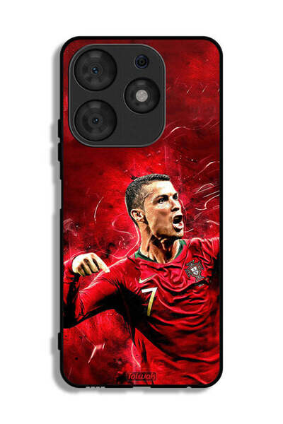 Tolwak غطاء حماية لهاتف Tecno Spark 10 Pro كريستيانو رونالدو