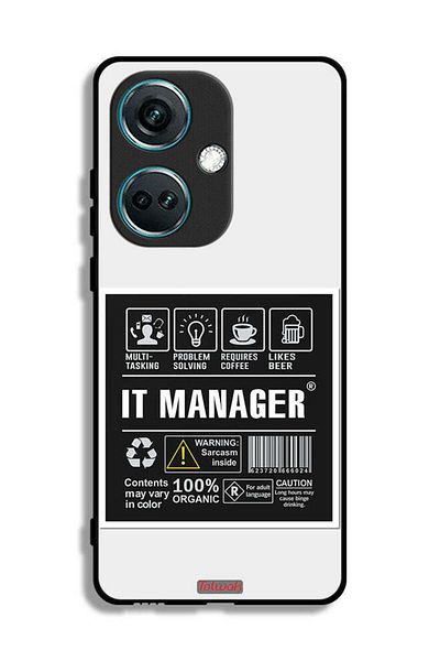 Tolwak OnePlus Nord CE3 Protective Case Cover It Manager Sticker