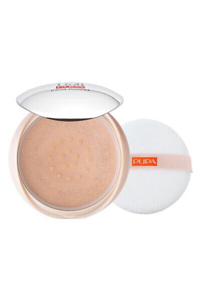 Pupa Milano Pudra libera cu aplicator Like A Doll Invisible Loose Powder Pupa Milano, 002 Rosy Nude, 9gr
