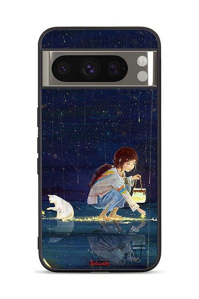 Tolwak Google Pixel 8 Pro Protective Case Cover Collecting Stars Art
