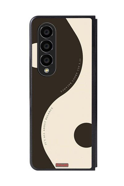Tolwak Samsung Galaxy Z Fold 4 Protective Case Cover Its All About Balance