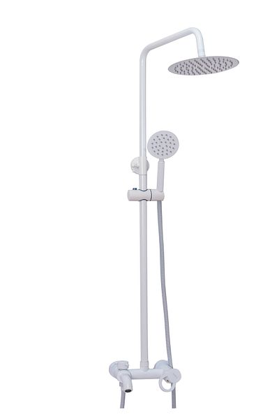 Trendy's Coloana de dus,TRENDY S, cu trei functii, alb mat