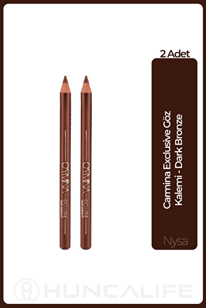Huncalife Exclusive Göz Kalemi Dark Bronze - 2 Adet