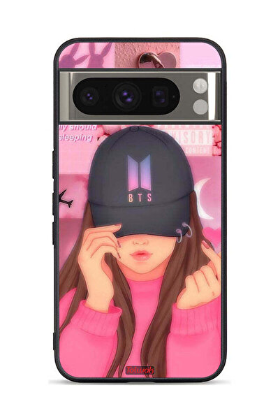 Tolwak غطاء حماية لهاتف Google Pixel 8 Pro بتصميم فتاة صغيرة