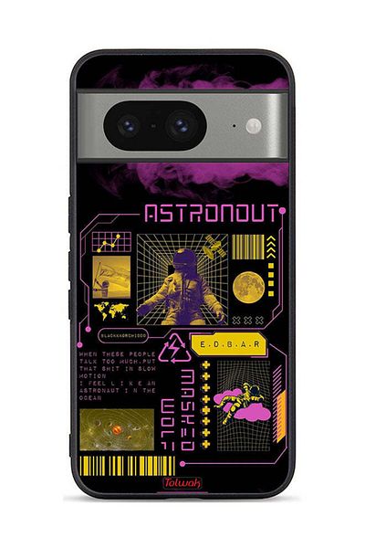 Tolwak Google Pixel 8 Protective Case Cover Astronaut Sticker