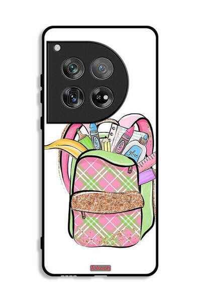 Tolwak غطاء حماية لهاتف OnePlus 12 بتصميم حقيبة فتاة وحيد القرن