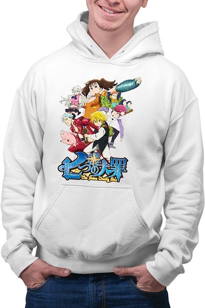 OEM Hanorac Barbati Seven Deadly Sins Top Anime Melodias Diane King