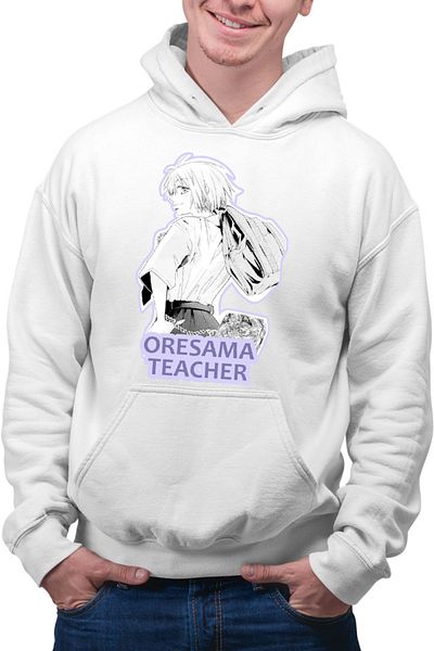 OEM Men's Oresama Teacher School Hakama Izumi Tsubaki Hoodie