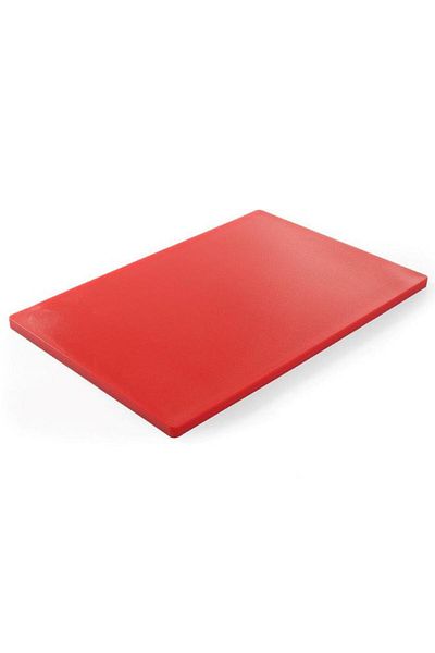 HENDI Deska do krojenia HACCP do surowego mięsa 450x300 mm czerwona - 825525