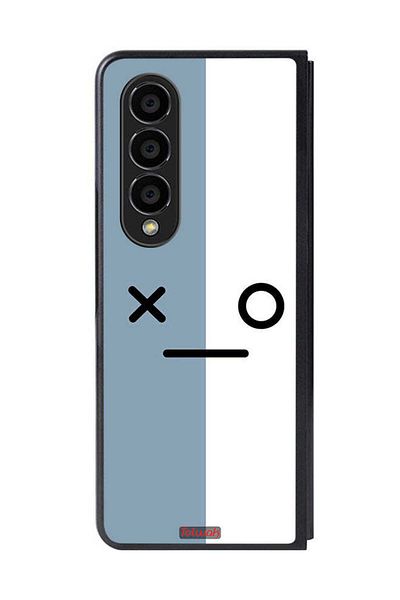 Tolwak Samsung Galaxy Z Fold 4 Protective Case Cover Face Icons