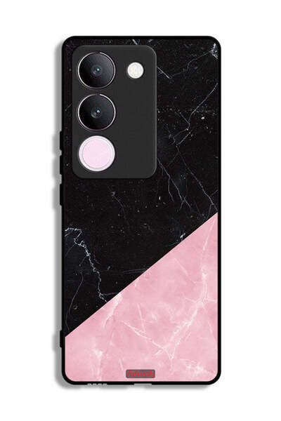 Tolwak غطاء حماية لهاتف فيفو S17 بنمط رخامي