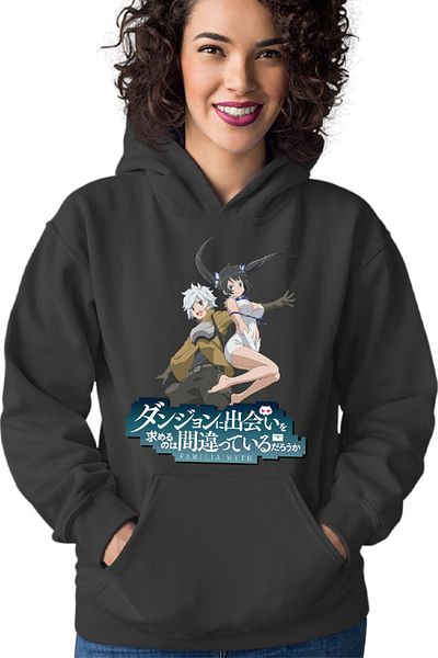 OEM Hanorac Femei DanMachi Hestia Bell Fall Fight Sky Dungeon