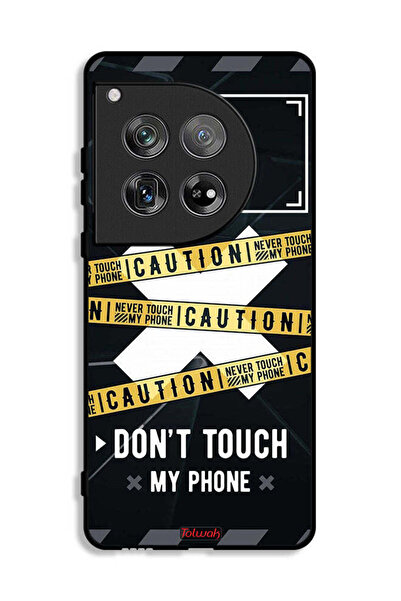 Tolwak غطاء حماية OnePlus 12 تحذير: لا تلمس هاتفي أبدًا