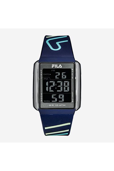Fila Adult Unisex Analog Watch, Blue 38-325-004, 40 mm