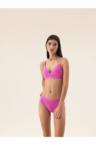 Bloovii Chiloți hipster pentru femei, cu bandă elastică braziliană și logo | Lellow