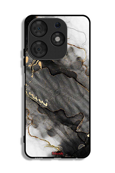 Tolwak غطاء حماية لهاتف تكنو سبارك 10 برو - رخامي لامع