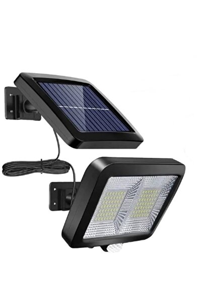 gaman LED Güneş Enerjili Duvar Lambası - Geniş Alan Aydınlatmalı ve Sensörlü