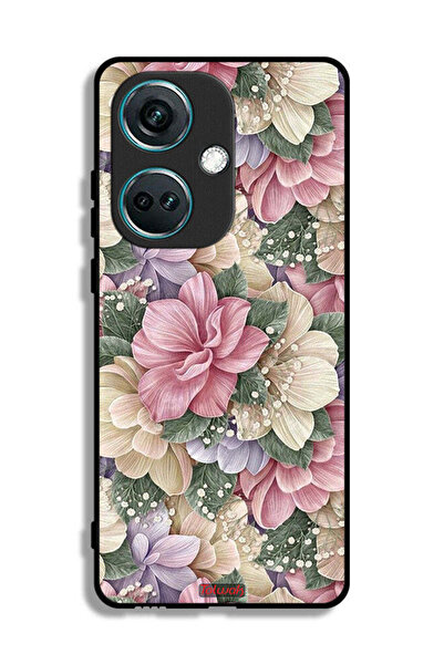 Tolwak غطاء حماية عالي الجودة مزين بنقشة زهور لهاتف OnePlus Nord CE3