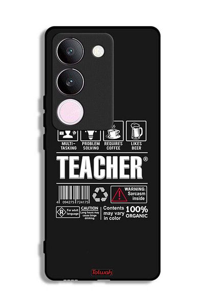 Tolwak vivo S17 Protective Case Cover Teacher Sticker