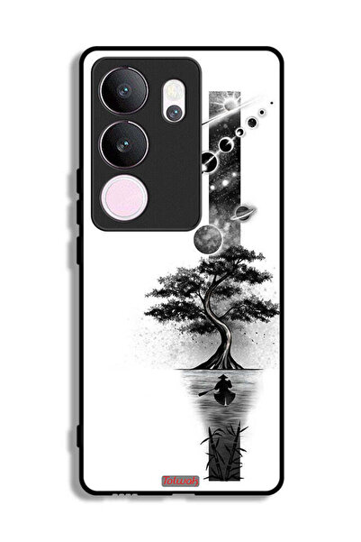 Tolwak غطاء حماية فيفو V29 برو بتصميم فن الأرض والفضاء