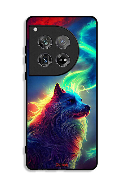Tolwak غطاء حماية لهاتف OnePlus 12 بتصميم الذئب